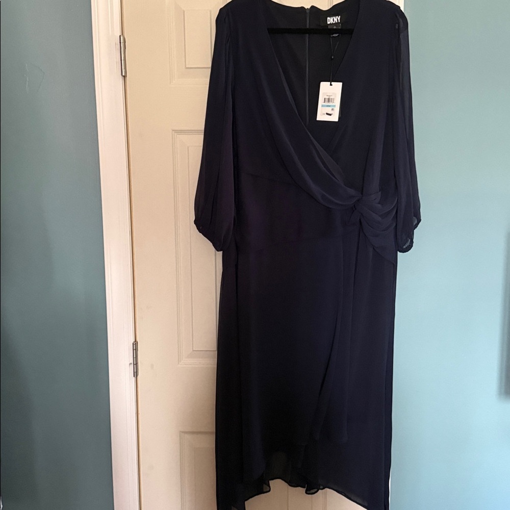 DKNY Women's Navy Dress